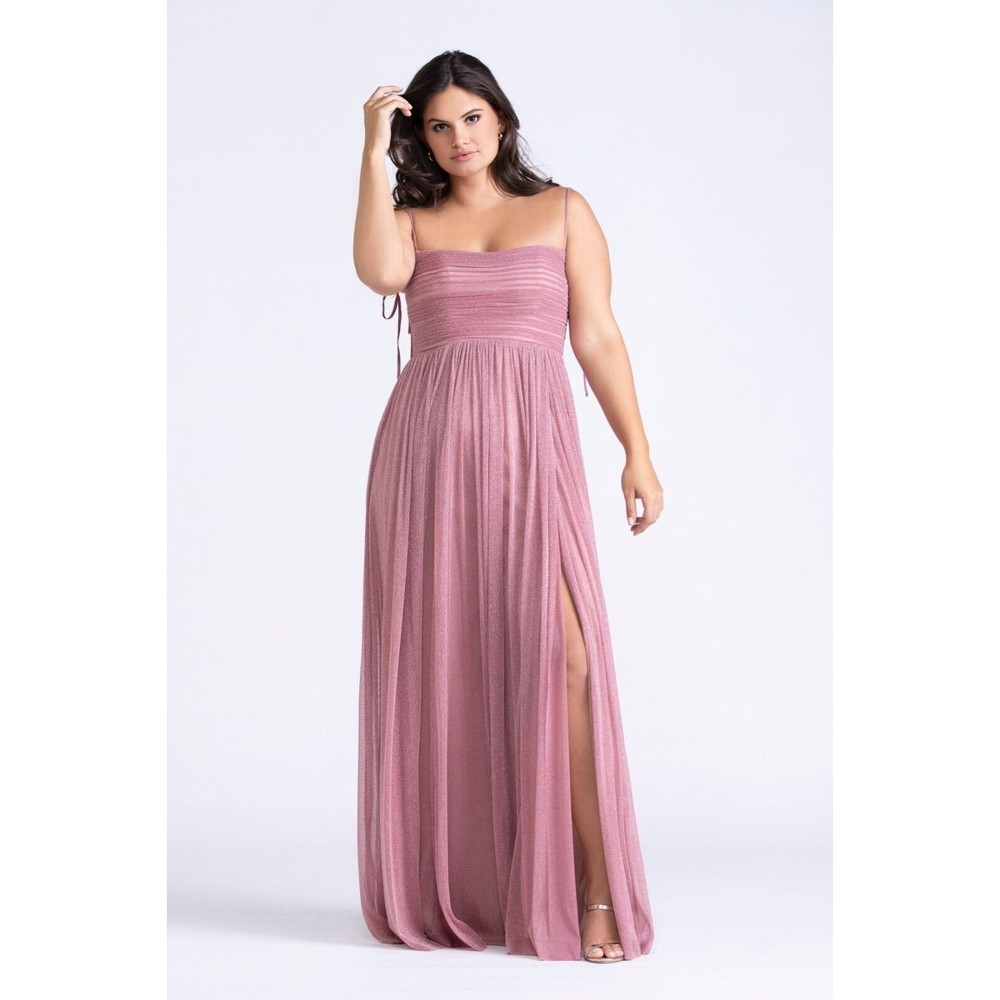 Watters Bridesmaid Dress Cooper Pink Size M  NEW 9306